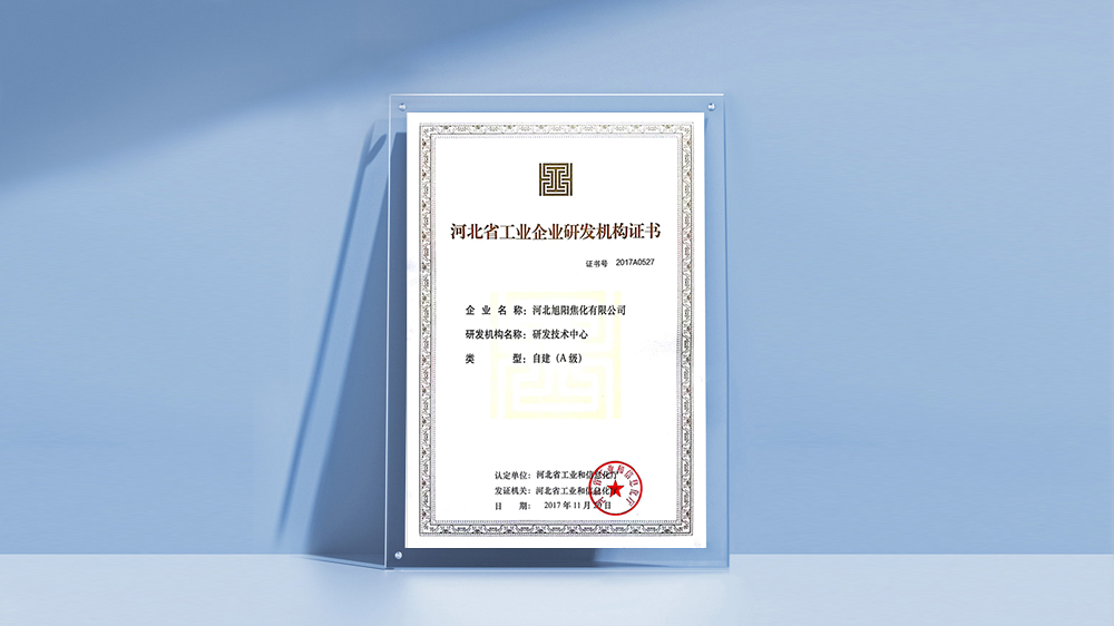 Hebei Risun Energy Limted "Hebei Province Industrial Enterprise R&D Institution (A-level)"