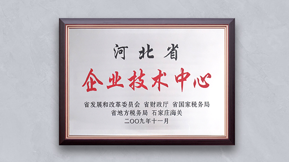 Xingtai Risun Coal Chemicals Limited“Hebei Province Enterprise Technology Center”